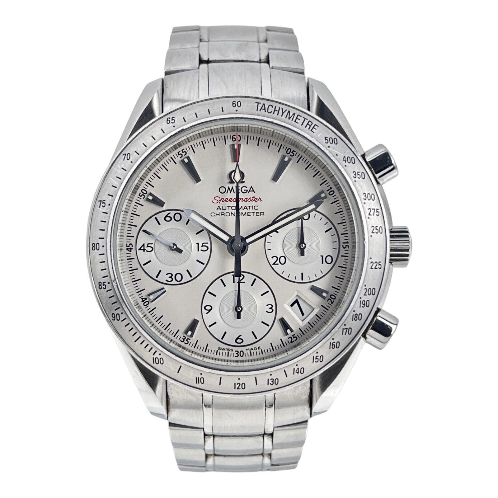 OMEGA Speedmaster 323.10.40.40.02.001 Date Chrono Automatic Men's 40mm w/ B & P