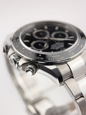 Rolex Daytona Stainless Steel Black Dial 40mm Automatic Mens Watch 126500LN