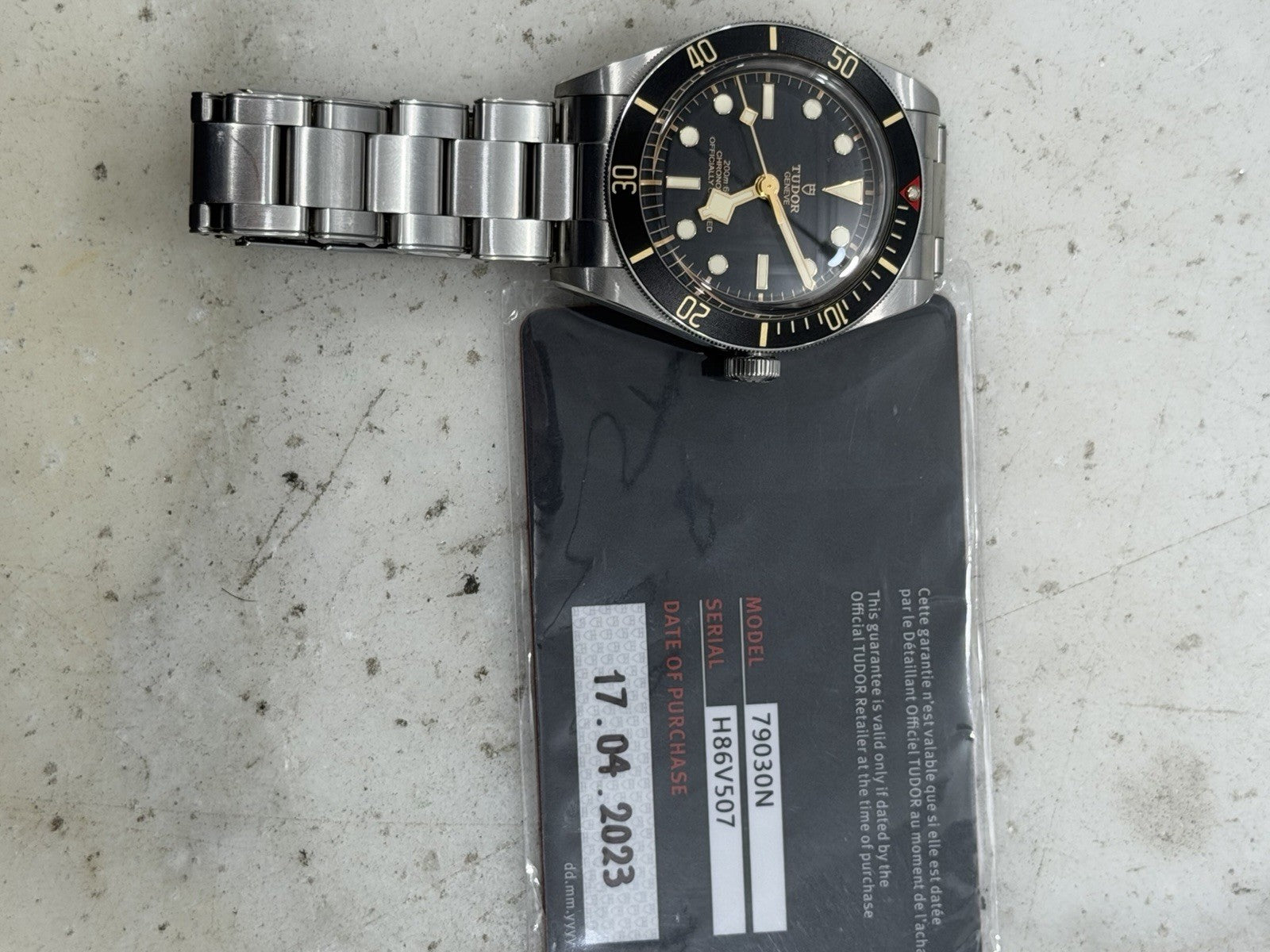 2023 Tudor Black Bay 58 Men's Watch 79030N 39mm Automatic Watch Box and Papers
