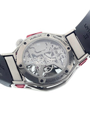 Hublot Techframe Tourbillon Black Dial 45mm Manual Wind Watch 408.N1.0123.RX