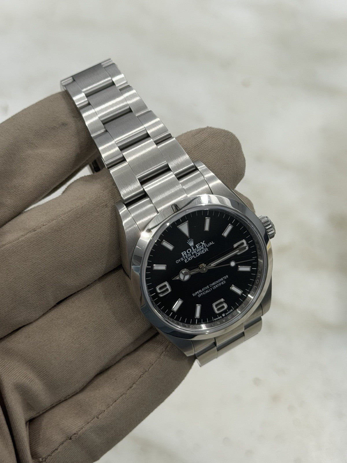 2022 Rolex Explorer Steel Black 36mm Automatic Men’s Watch 124270 - Box/Papers