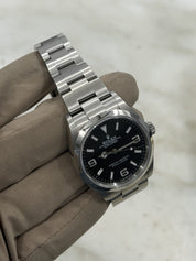 2022 Rolex Explorer Steel Black 36mm Automatic Men’s Watch 124270 - Box/Papers
