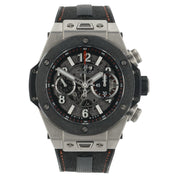 Hublot Big Bang Unico Titanium Skeleton Dial 45mm Automatic Mens 411.NM.1170.RX