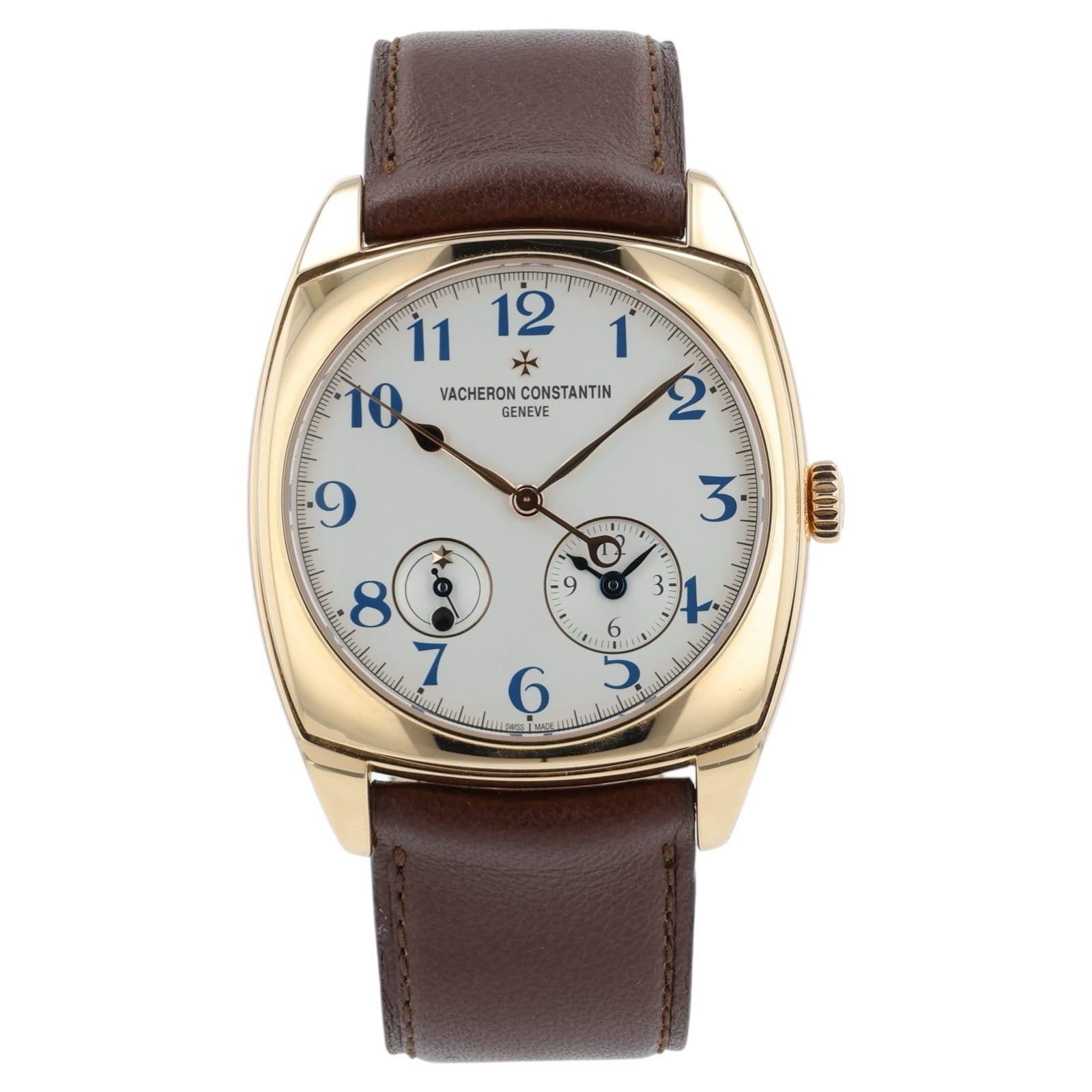 Vacheron Constantin Harmony 18k Gold Silver Dial 40mm Auto Men's Watch 7810S