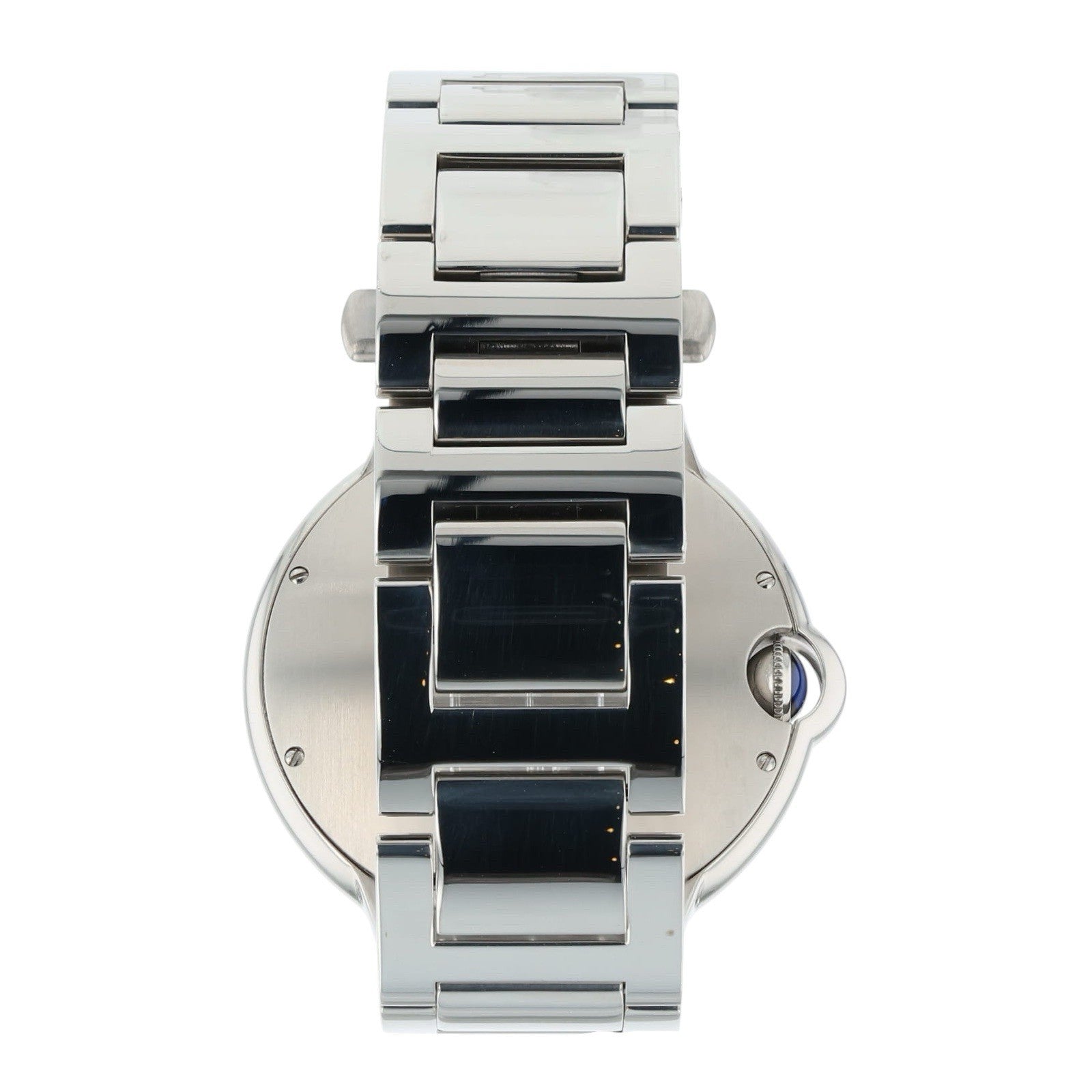 Cartier Ballon Bleu Stainless Steel Silver Dial 42mm Automatic Mens W69012Z4