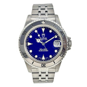 Tudor Submariner Steel Blue 36mm Automatic Men’s Watch 75190 - Box and Papers