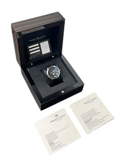 Maurice Lacroix Stainless Steel Skeleton Dial 43mm Manual Wind Mens Watch MP7228