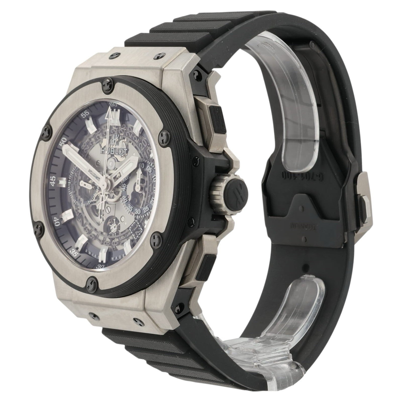 Hublot King Power Skeleton Dial Titanium 48mm Automatic Men’s 701.NX.0170.RX
