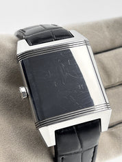 Jaeger LeCoultre Reverso Squadra 236.8.47 31mm Men's Quartz Watch Silver Tone