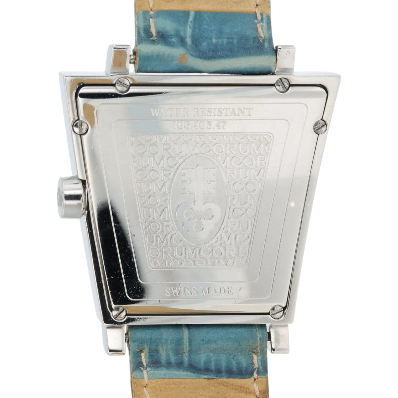 Corum Trapeze Mother of Pearl Dial Steel 35x40mm Quartz Ladies Watch 106.405.47