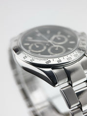 Rolex Daytona Stainless Steel Black Dial 40mm Automatic Men's Watch 116520