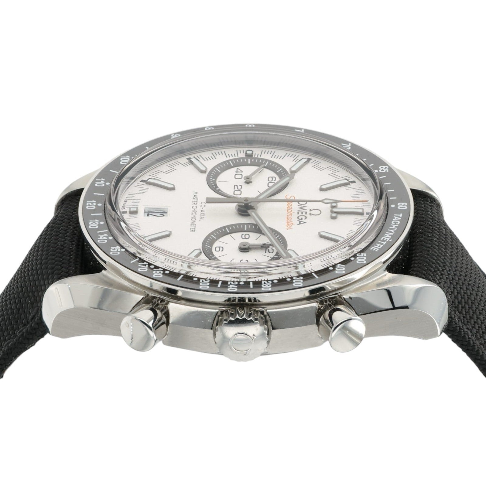 Omega Speedmaster White Dial Steel 44mm Automatic Mens Watch 329.33.44.51.04.001