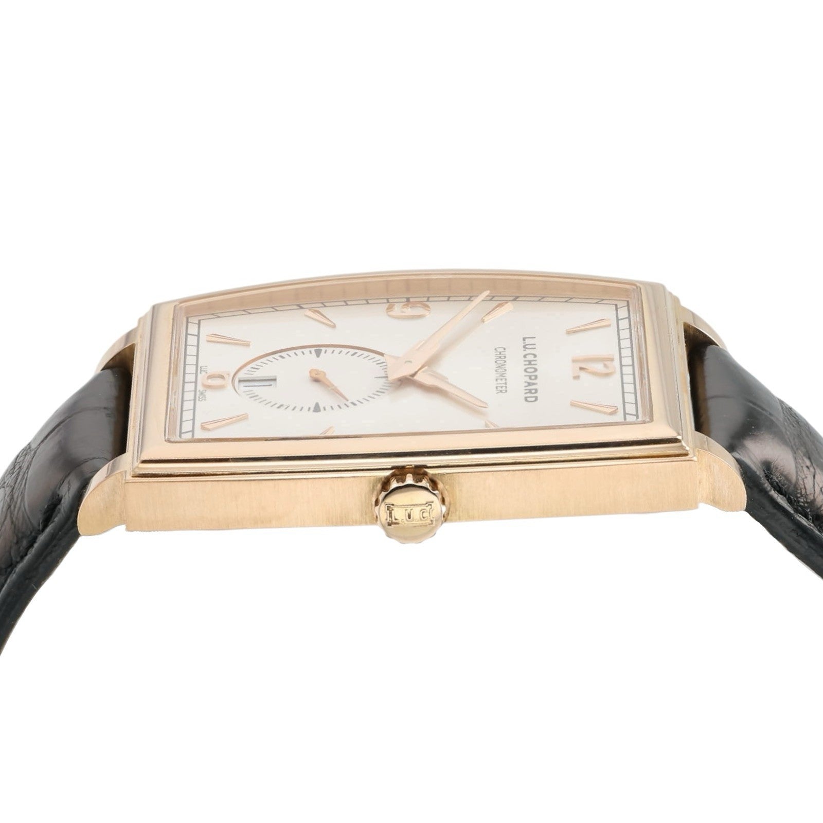 Chopard LUC Silver Dial 18k Rose Gold 40mm Automatic Men’s Watch 162294-5001