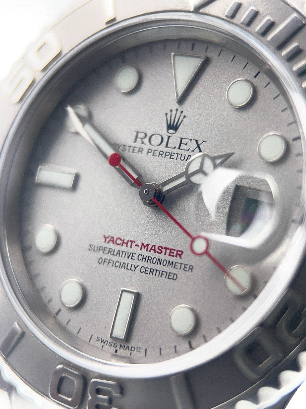 Rolex Yacht-Master Stainless Steel Silver Dial 40mm Automatic Men’s Watch 16622