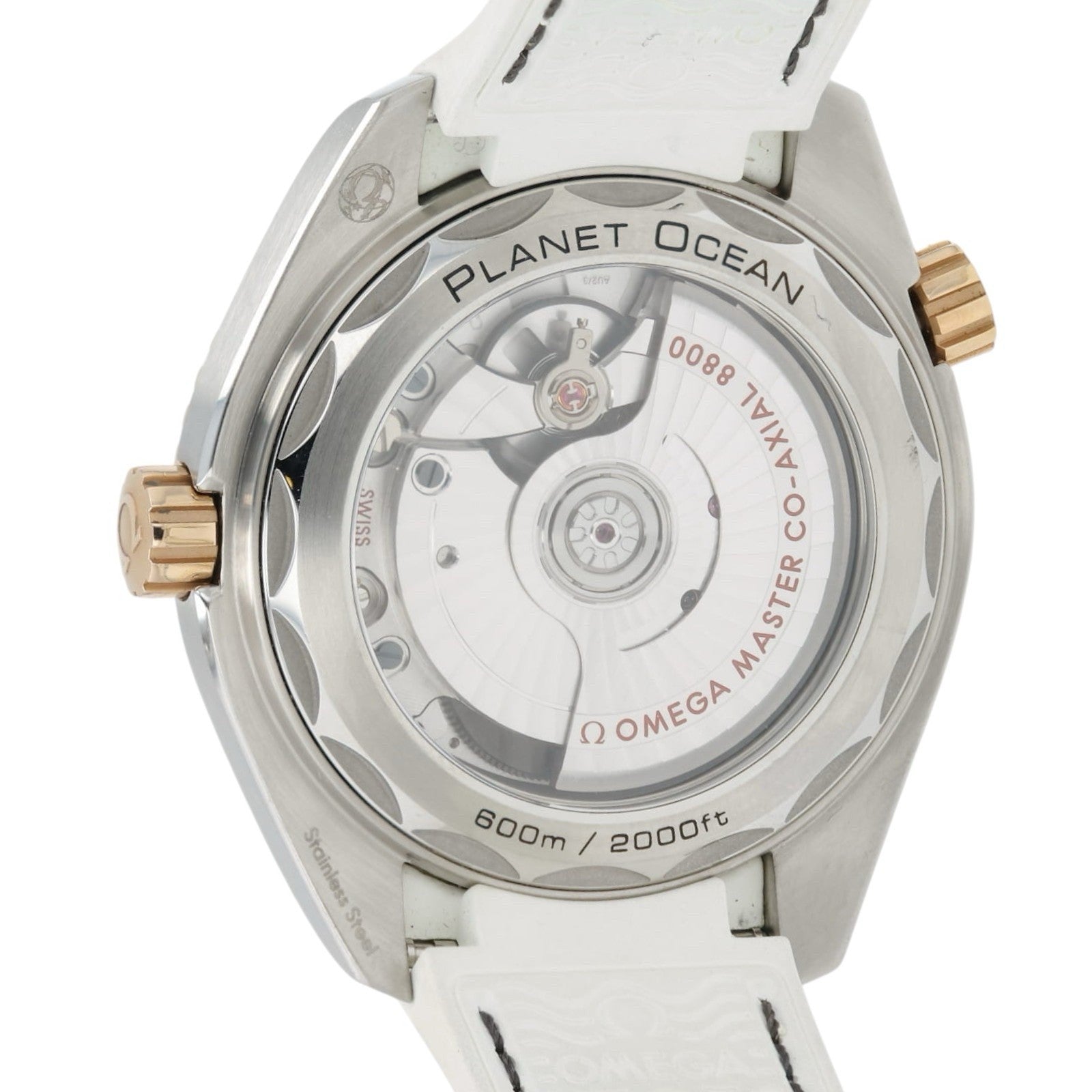 Omega Seamaster White Dial Steel and Gold 39.5mm Automatic 215.23.40.20.04.001