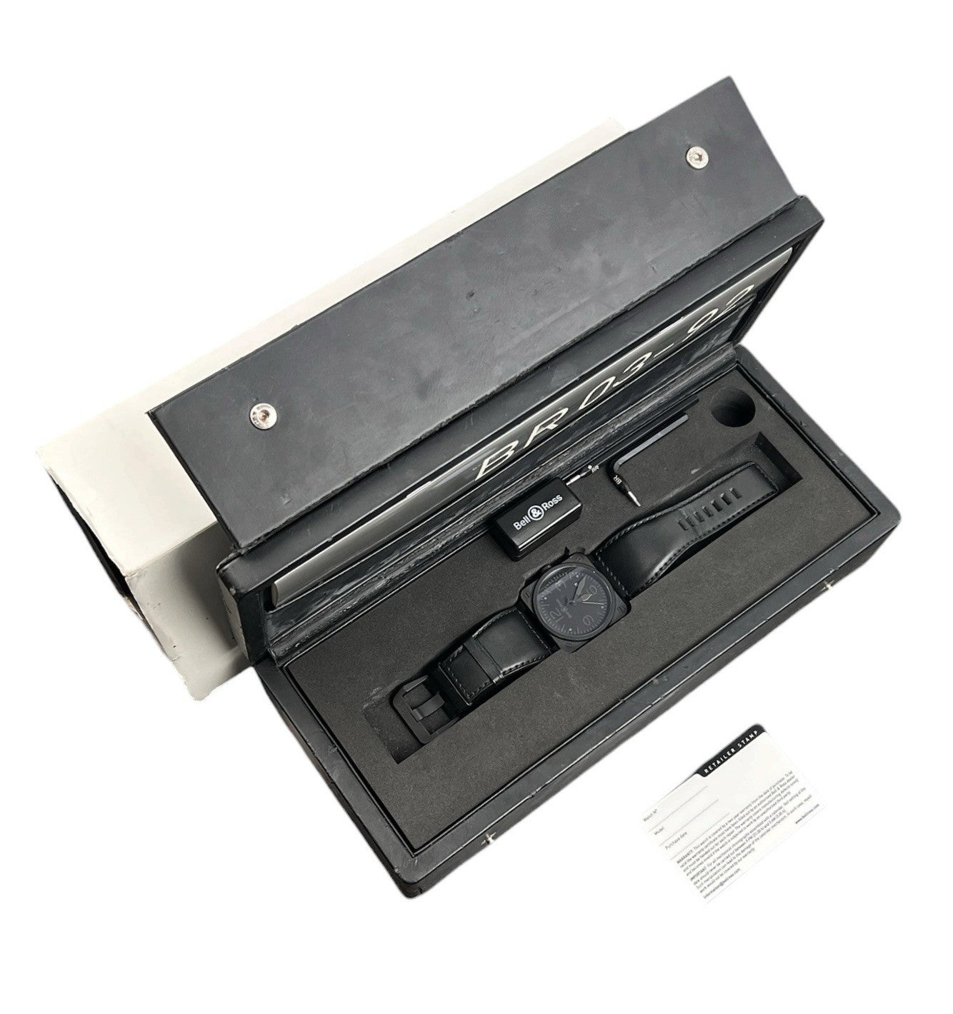 Bell & Ross BR03-92 Black Dial PVD Stainless Steel 42mm Automatic Men’s BR03-92