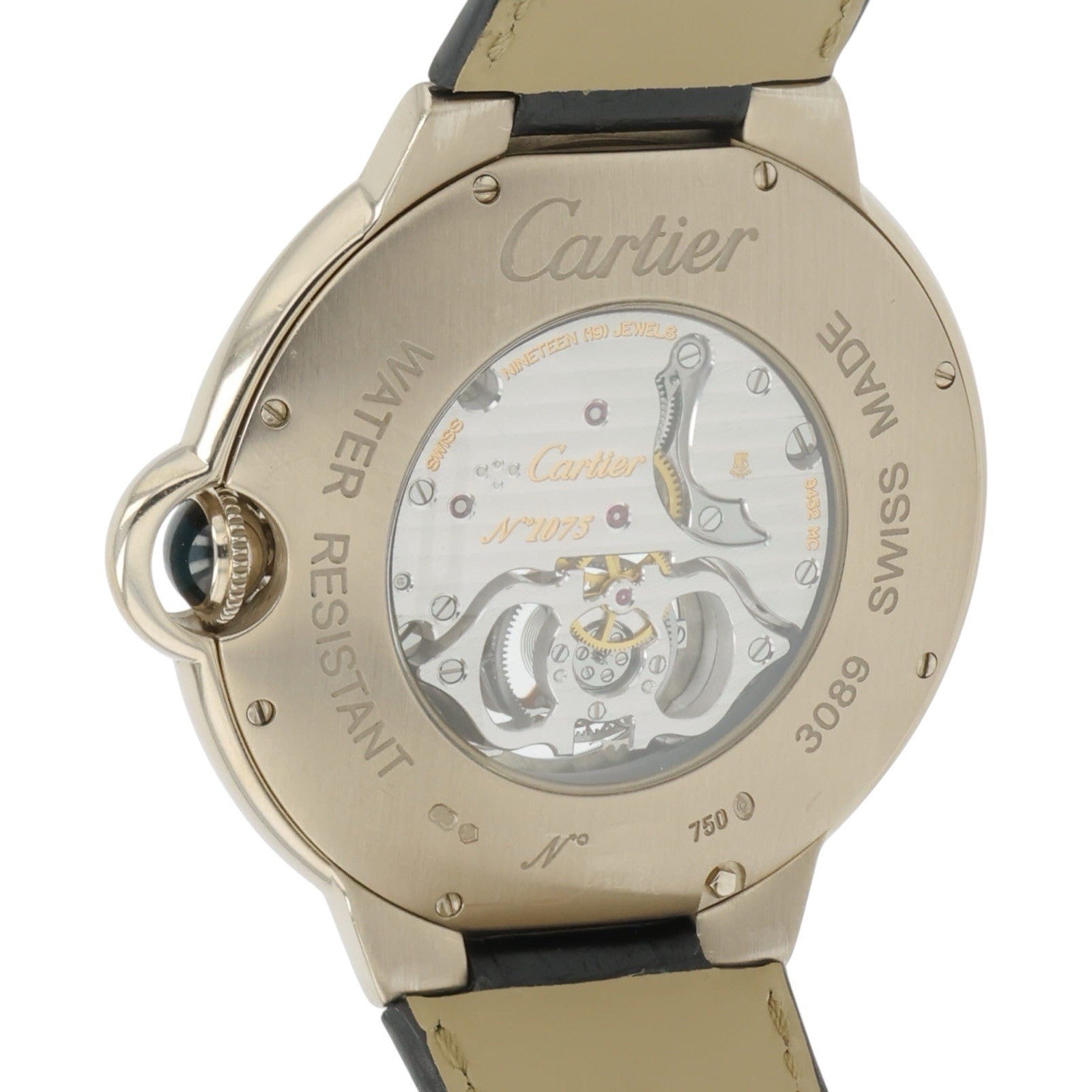 Cartier Ballon Bleu Tourbillon 18k White Gold 46mm Manual Wind Men’s W6920021