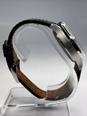 Studio Underdog Salmon Monopusher Chronograph 38.5mm Steel Watch w/ Box & Papers