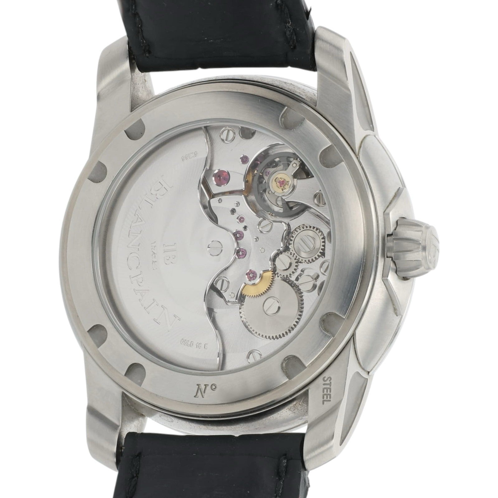 Blancpain L-Evolution Steel Grey Dial 43.5mm Automatic Men's Watch 8850