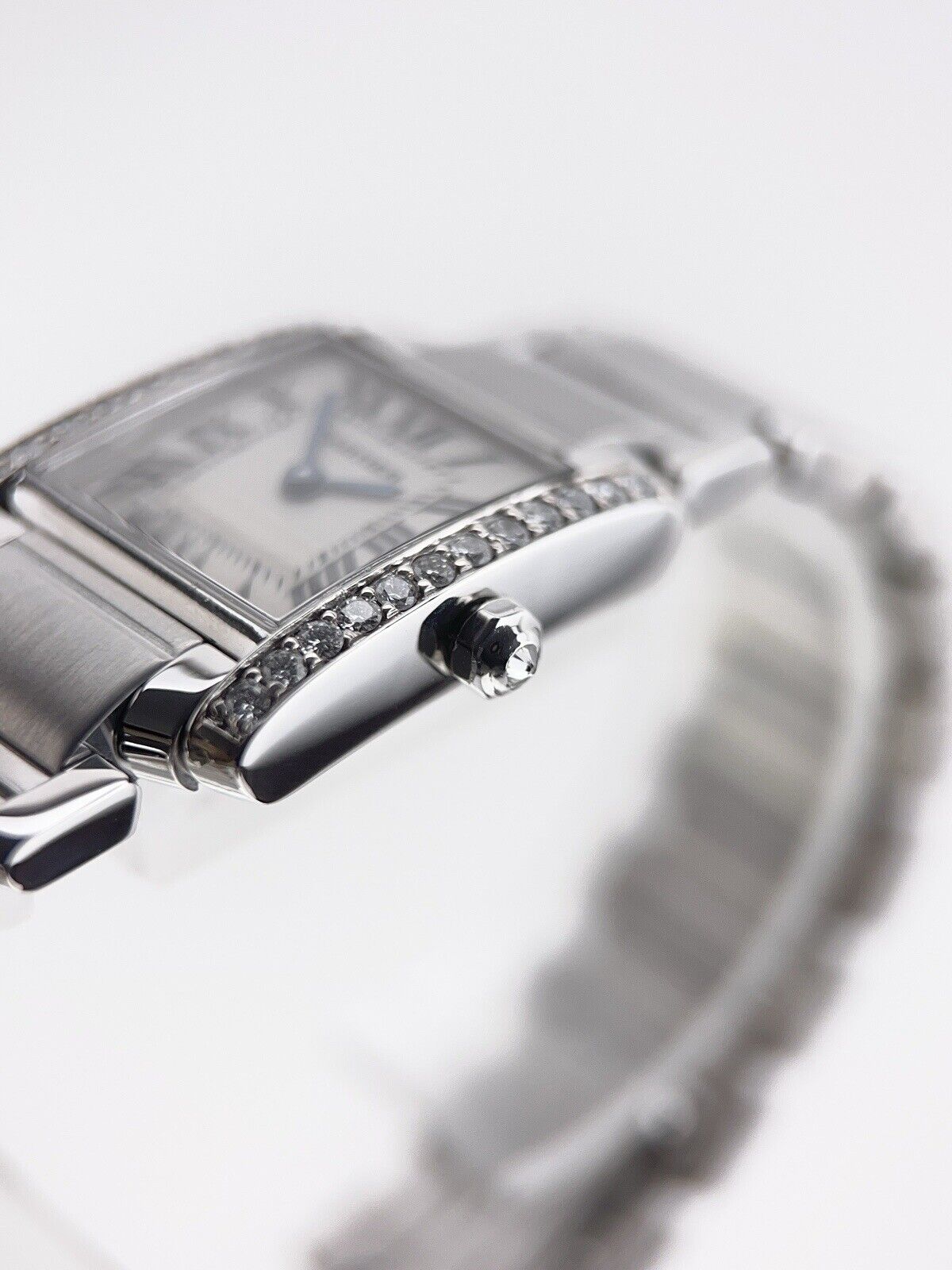 Cartier Tank Francaise Steel 20x25mm Quartz Movements Women’s Watch 2384