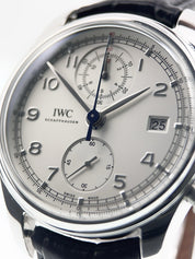 IWC Portuguese Stainless Steel Silver Dial 42mm Automatic Men’s Watch IW390403