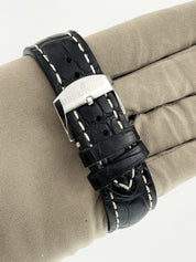 Breitling Stainless Steel Silver Dial 43mm Automatic Movement Men's Watch AB3521