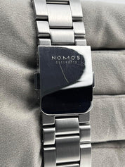 Men's 2021 Nomos Club Neomatik Stainless Steel 42mm Date Blue w/ Box & Papers