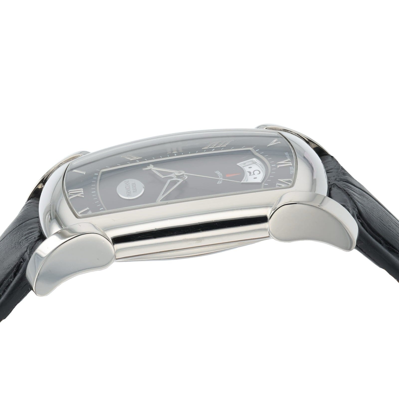 Parmigiani Kalpa Grande Black Dial 18k White Gold 46x36mm Automatic Watch