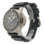Panerai Luminor Black Dial Titanium 47mm Automatic Movement Mens Watch PAM00389