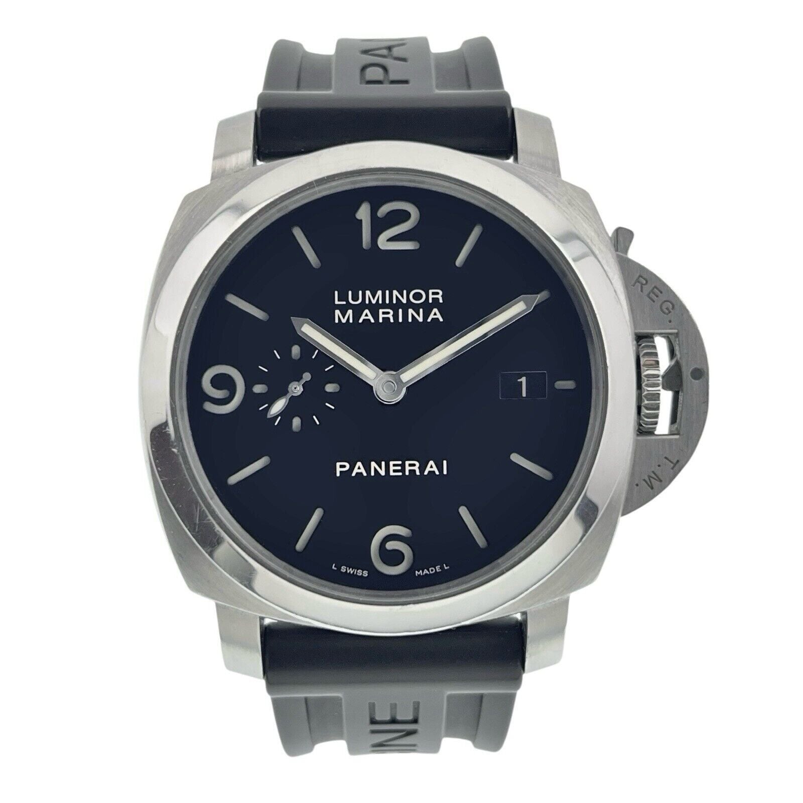 Panerai Luminor Marina 1950 Stainless Steel Black Dial 44mm Automatic PAM00312