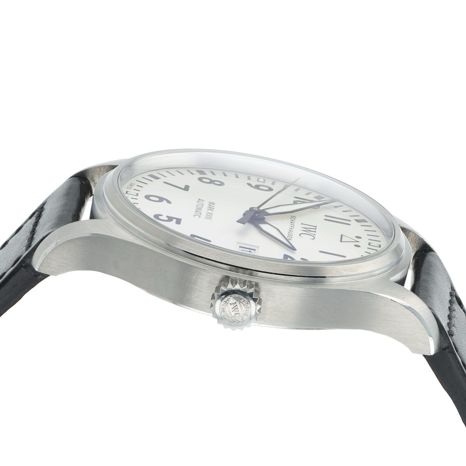 IWC Pilot Mark Silver Dial Stainless Steel 40mm Automatic Movement Mens IW327002
