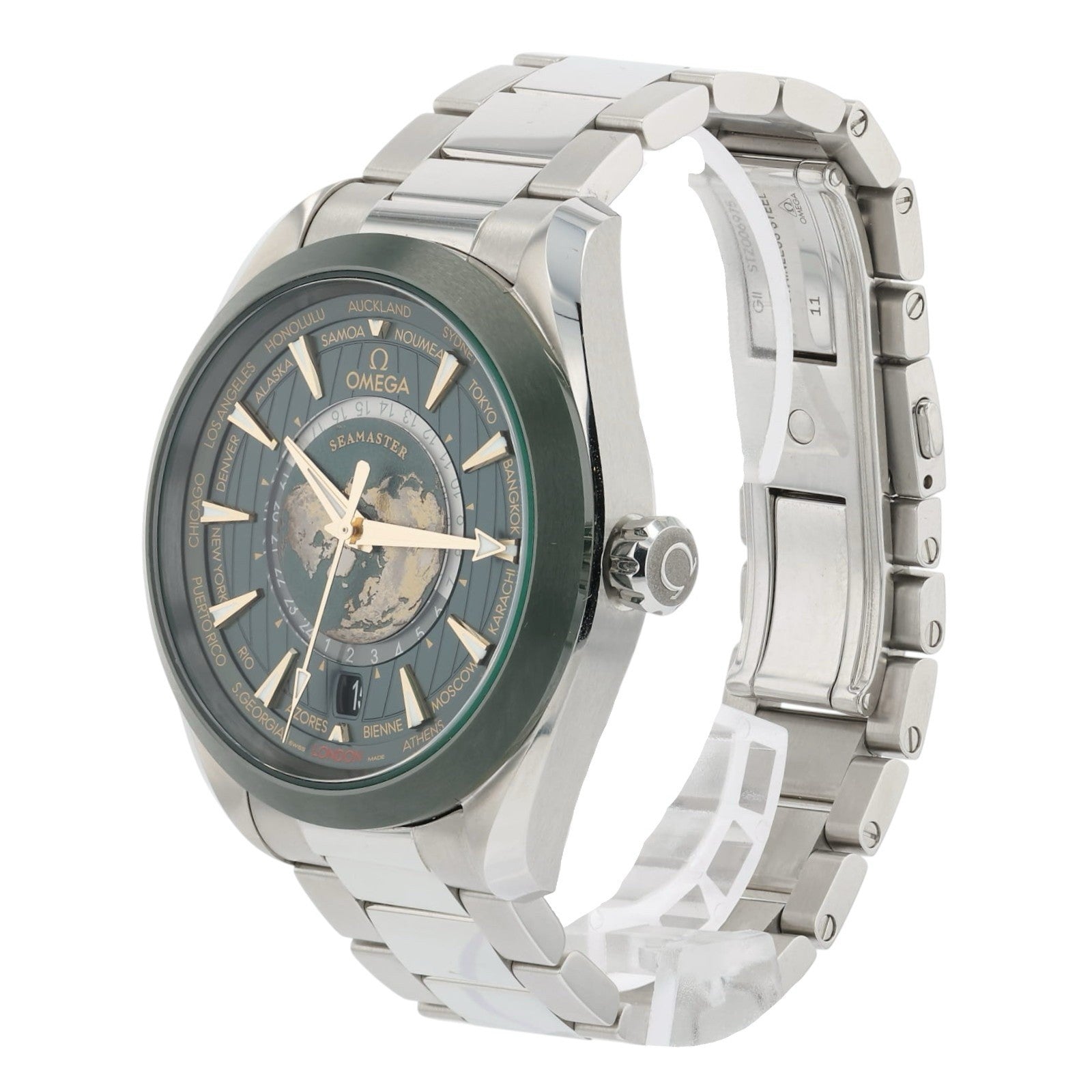 Omega Seamaster Aqua Terra Green Dial Stainless Steel 43mm 220.30.43.22.10.001