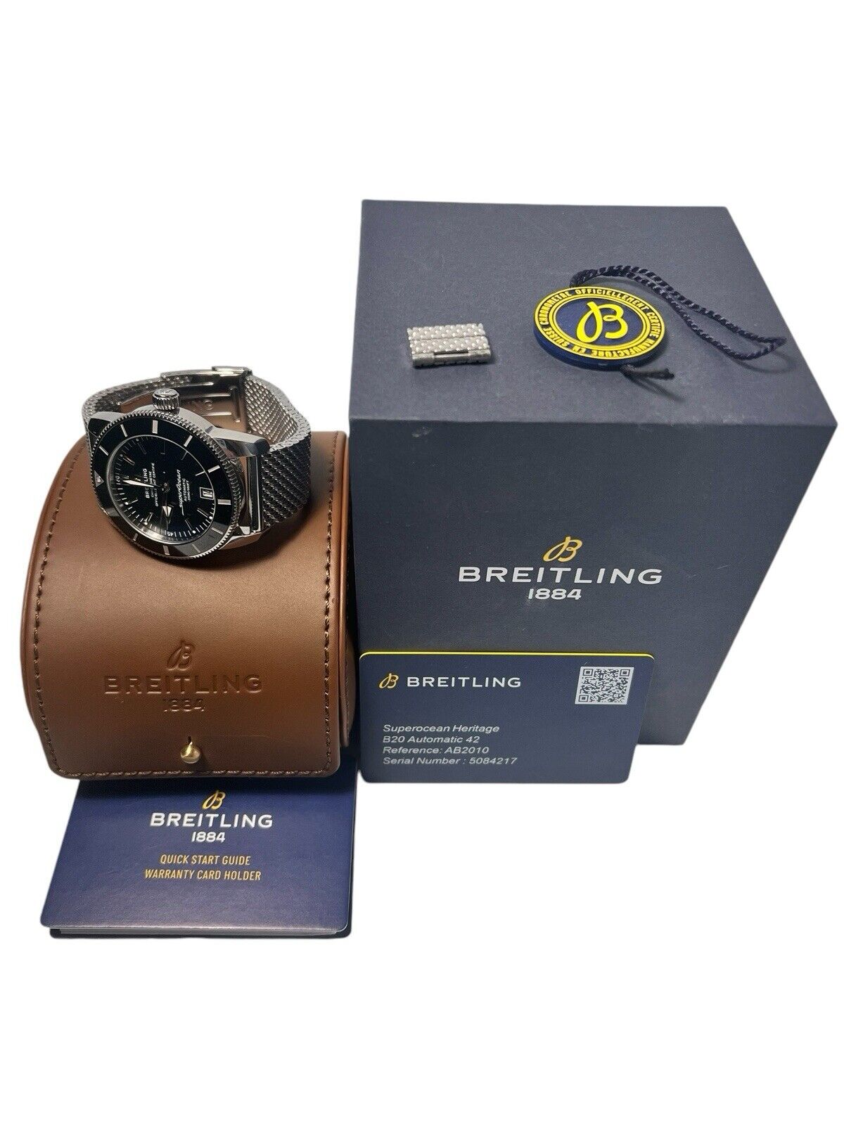 Breitling Superocean II Steel 42mm Automatic Men’s Watch AB2010 - Box/Papers