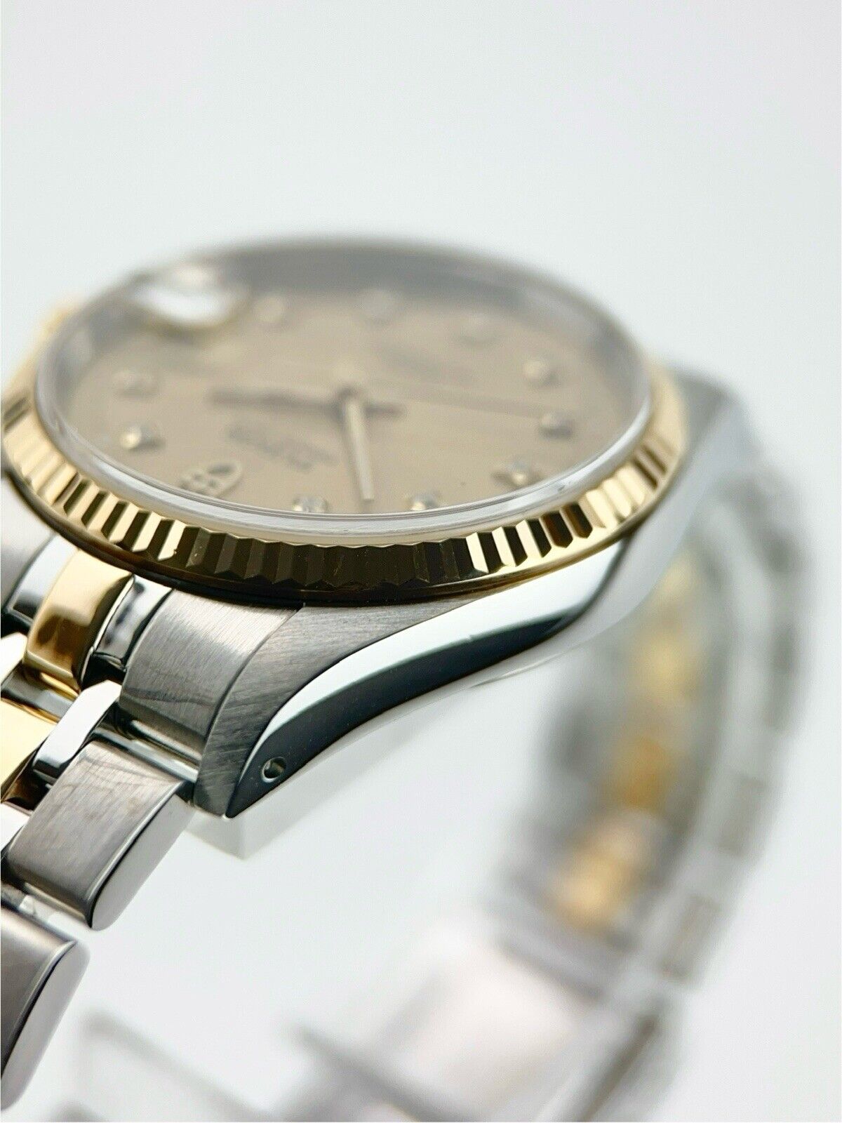 Tudor Prince Oysterdate Steel & Gold 32mm Automatic Women's Watch 72033