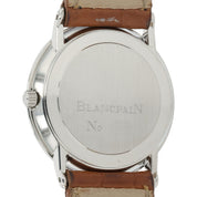 Blancpain Villeret Stainless Steel White Dial 34mm Automatic Mens Watch 9513