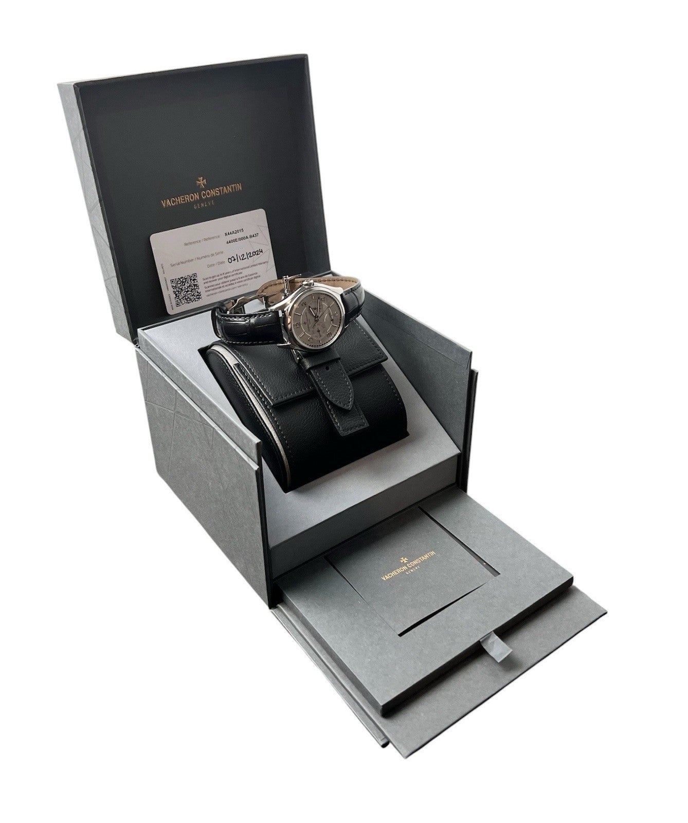Vacheron Constantin Fiftysix Silver Color Dial Steel 40mm Automatic Mens 4400E