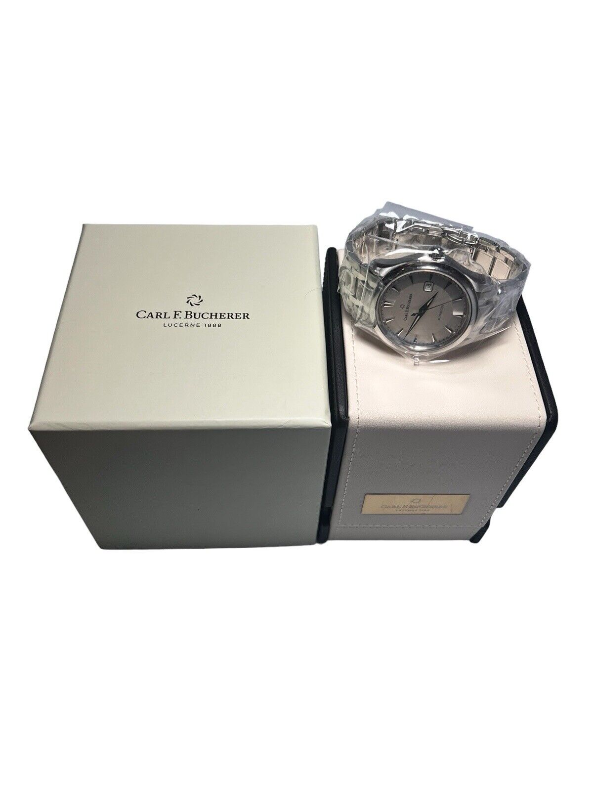 NEW Carl F Bucherer Manero AutoDate Steel 42mm Automatic Men’s Watch W/ Box