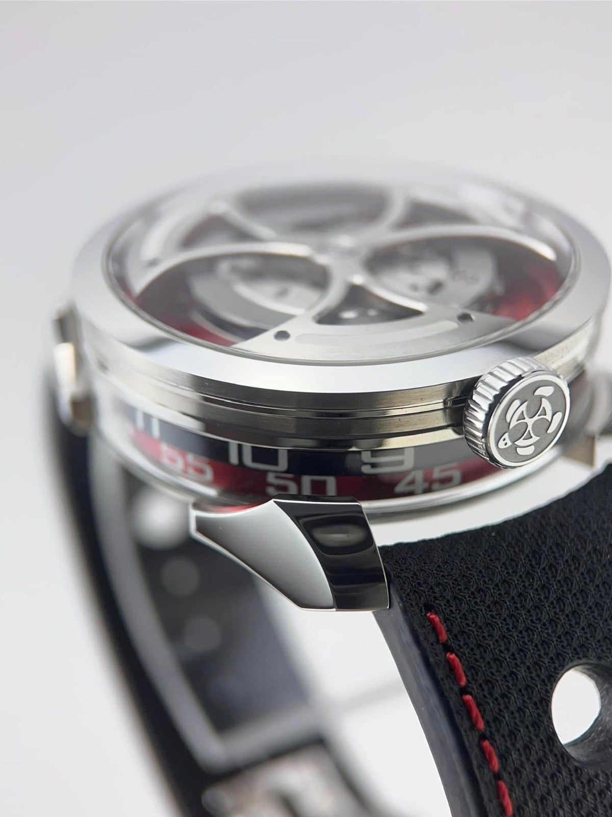 MB&F M.A.D 1 Stainless Steel Red Dial 42mm Automatic Movement Mens Edition 1