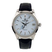 Grand Seiko Skyflake Stainless Steel Icy Blue Dial 40.2mm Automatic Mens SBGA407