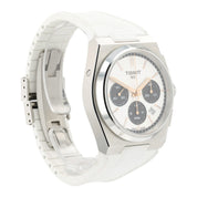 Tissot PRX White Dial Stainless Steel 42mm Automatic Mens Chronograph T137427
