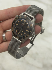 Omega Seamaster Titanium James Bond 007 No Time To Die Watch 210.90.42.20.01.001