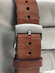 Oris Divers Sixty Five Stainless Steel Brown Dial 40mm Automatic Mens Watch 7707