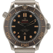NEW 2025 Omega Seamaster NTTD Titanium Brown Dial 42mm Mens 210.90.42.20.01.001