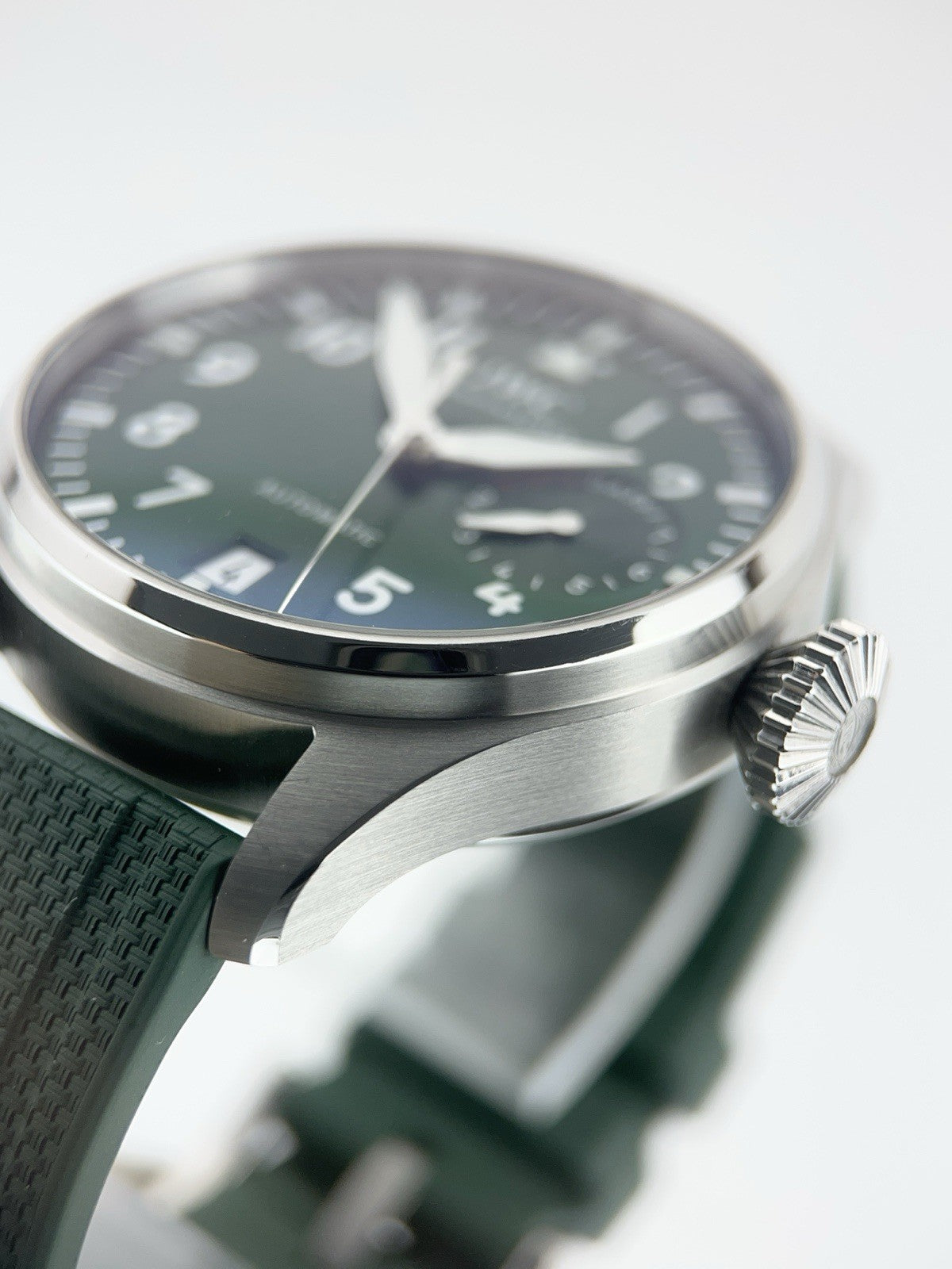 IWC Big Pilot Stainless Steel Green Dial 46.2mm Automatic Men’s Watch IW501015