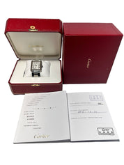 Cartier Tank Solo XL Stainless Steel 31mm Automatic Mens Watch 3800 - Box/Papers