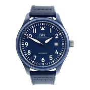 IWC Pilot Laureus Ceramic Blue Dial 41mm Automatic Limited Men's Watch IW328101