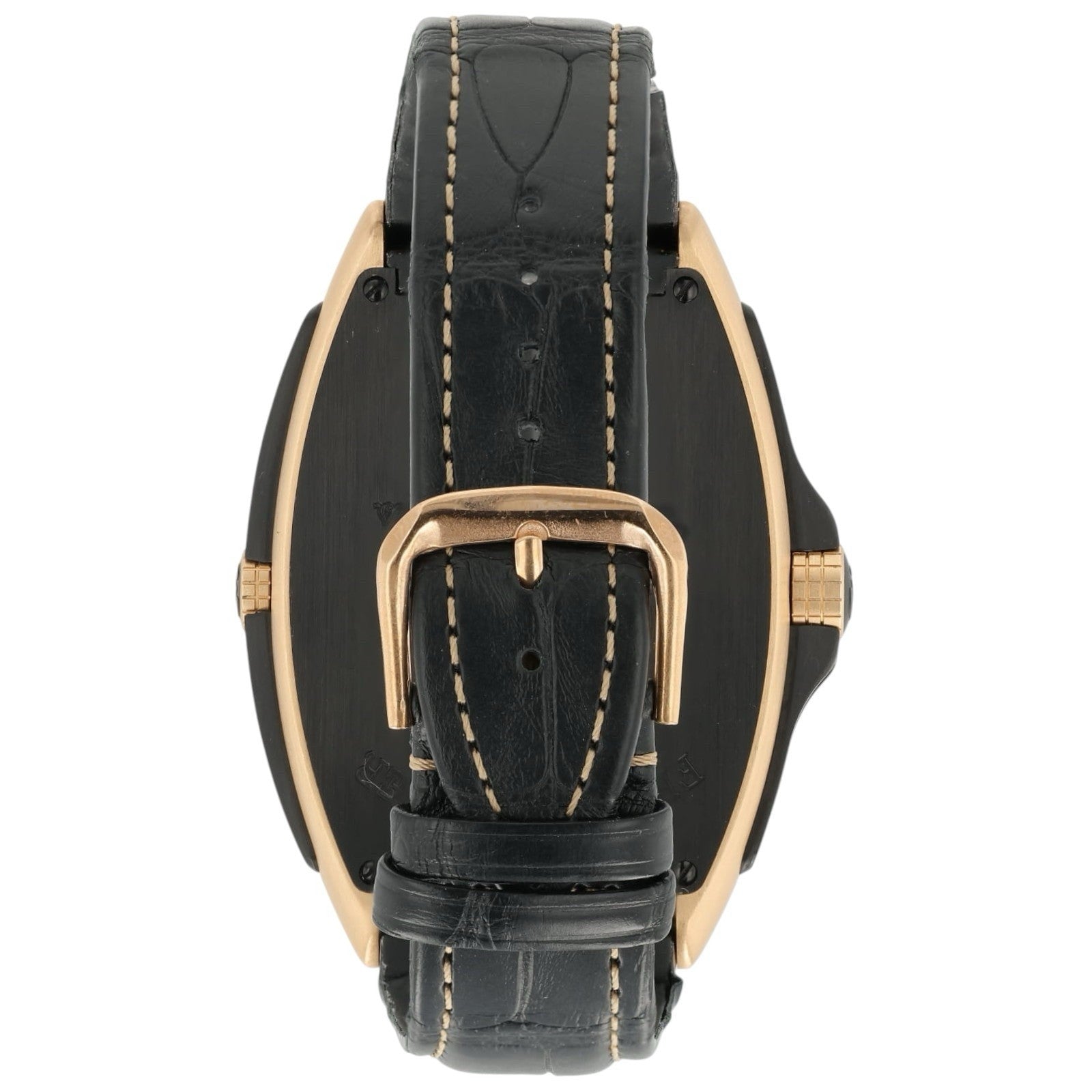 Franck Muller Grand Prix Black Dial 18K Rose Gold 49mm Automatic Watch 900SCGP