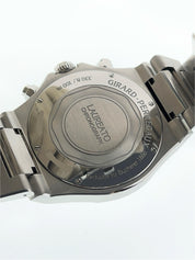 Girard Perregaux Laureato Chrono Silver Dial 42mm Automatic Men's Watch 81020