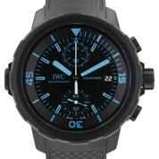 IWC Aquatimer Black Dial Stainless Steel 44mm Automatic Men’s Watch IW379504