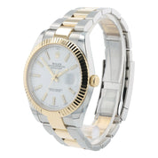Rolex Datejust White Dial Gold & Steel 41mm Automatic Men’s Watch 126333